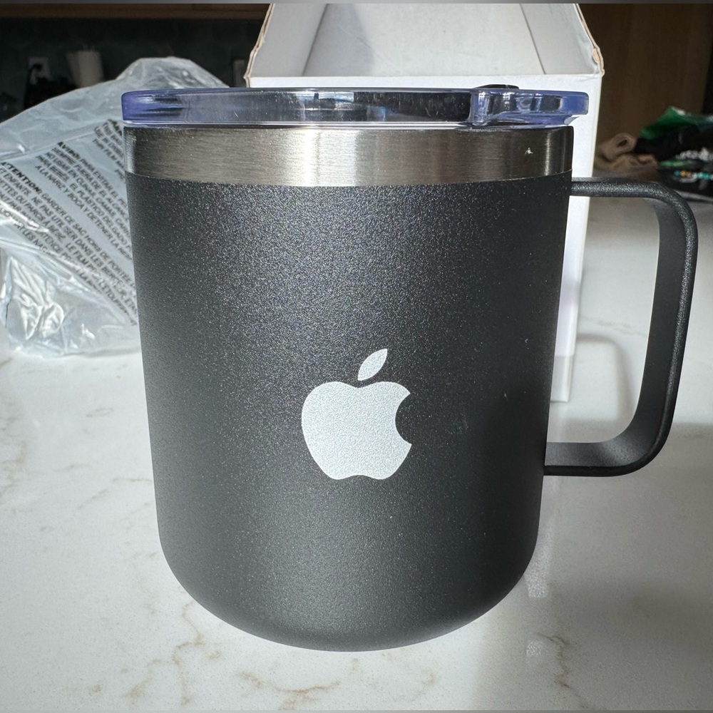 Apple Logo Stainless Steel Mug
